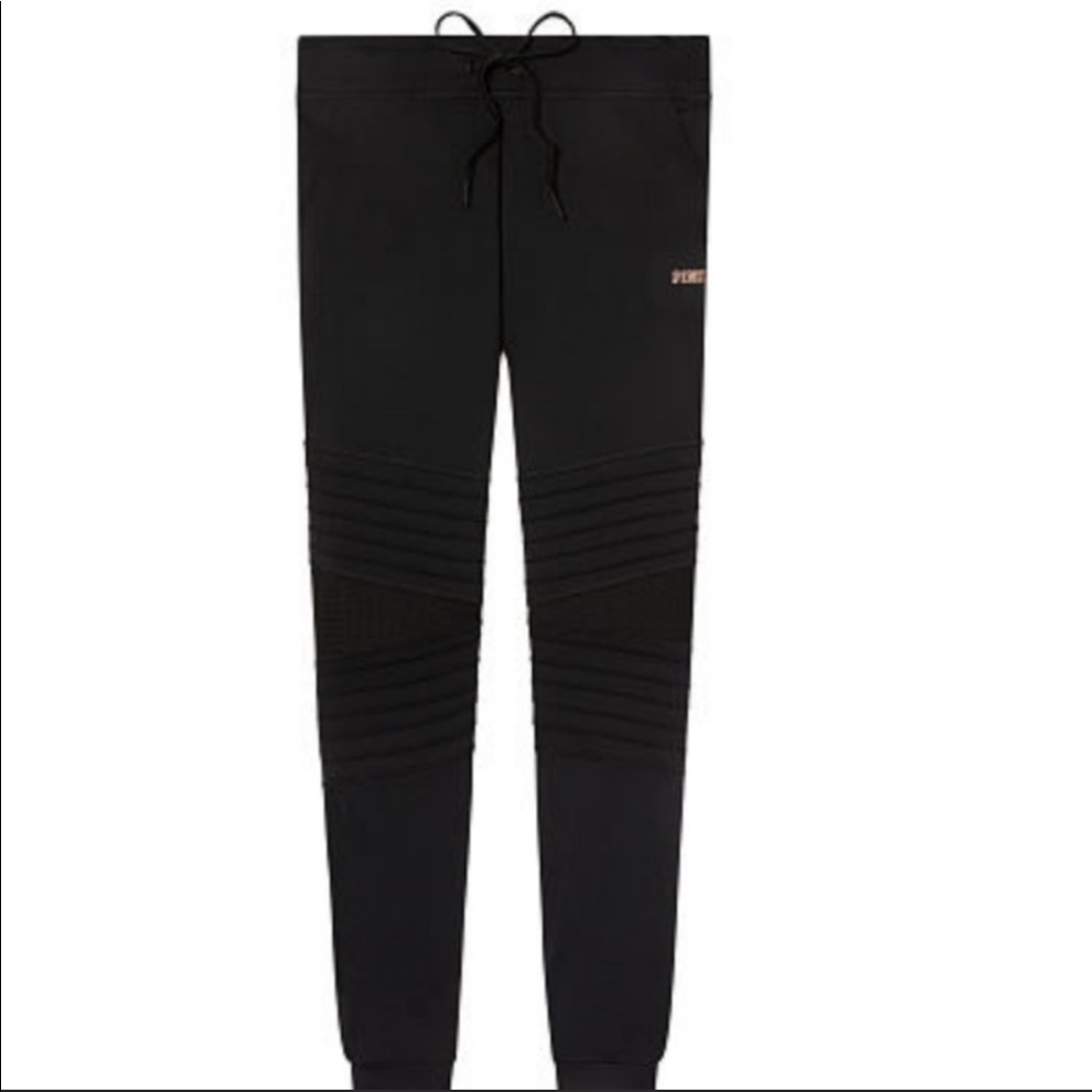 PINK Moto Joggers - Picture 2 of 6